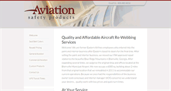 Desktop Screenshot of aircraftseatbelts.com